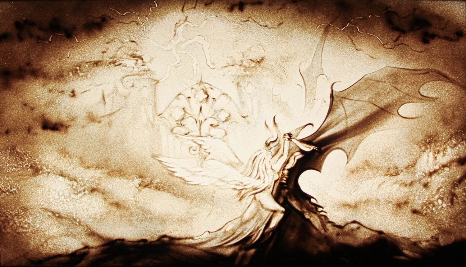 Sand Elf – Sandanimationskünstlerin – Auszeichnung