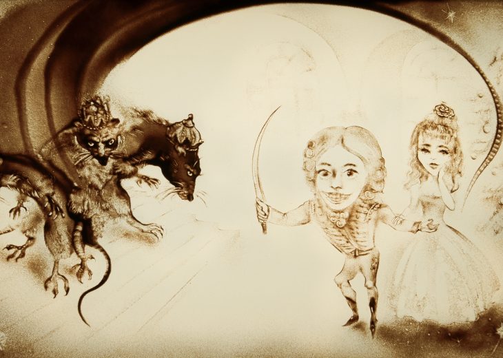 Nutcracker, Nussknacker, Hoffmann, Sand art